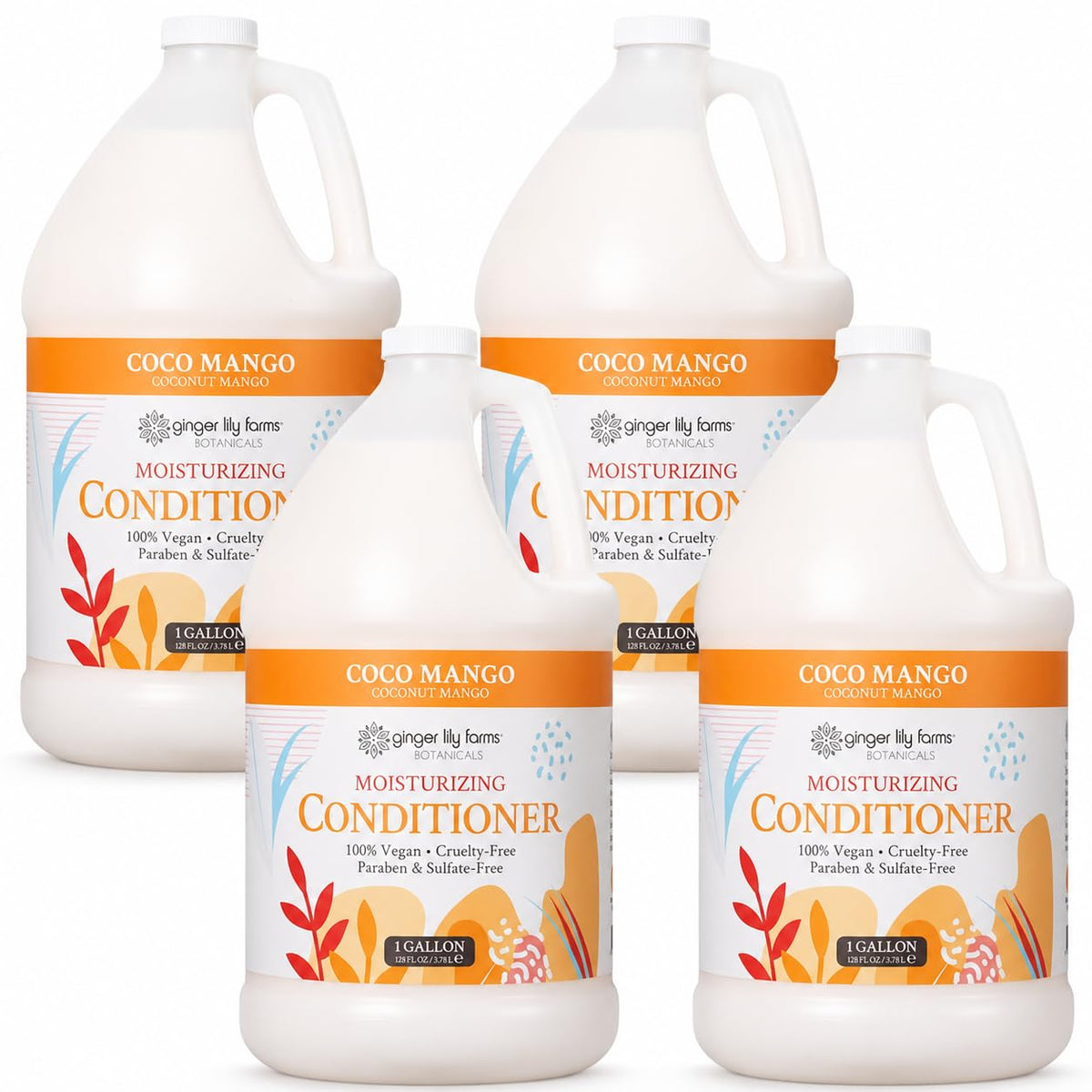 Ginger Lily Farms Moisturizing Conditioner 1 gallon front view