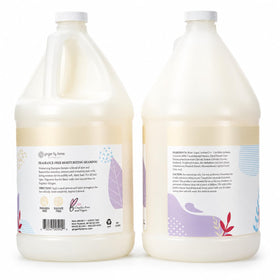 Ginger Lily Farms Moisturizing Shampoo side view with pump