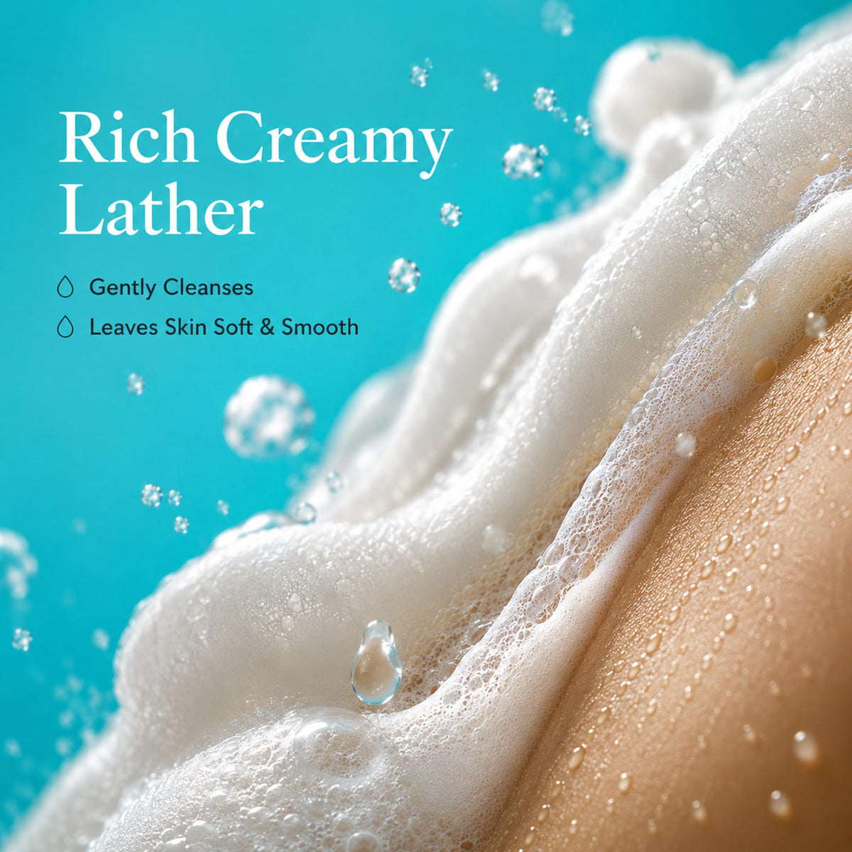 Ginger Lily Farms Nourishing Body Wash creamy lather demonstration