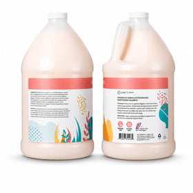 Ginger Lily Farms Shampoo bottle with label detail