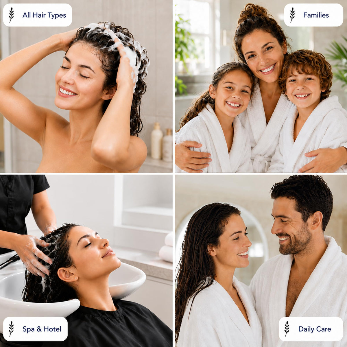 Ginger Lily Farms Shampoo in a beauty care setting