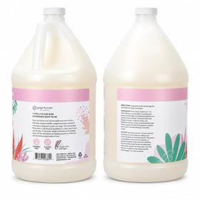 Ginger Lily Farms Vanilla Sugar Bliss Body Wash 128oz back view