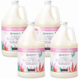 Ginger Lily Farms Vanilla Sugar Bliss Body Wash 128oz front view