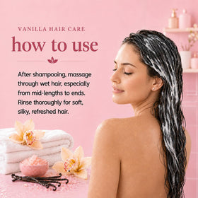 Ginger Lily Farms Vanilla Sugar Bliss Conditioner in a bathroom setting