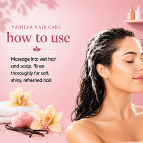 Ginger Lily Farms Vanilla Sugar Bliss Shampoo bottle with pump