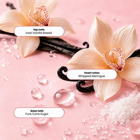 Ginger Lily Farms Vanilla Sugar Bliss Shampoo label close-up