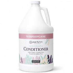 Ginger Lily Farms Whispering Rose Conditioner front view 128oz