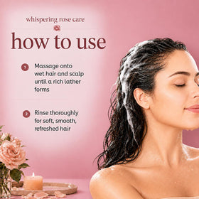 Ginger Lily Farms Whispering Rose Shampoo 128oz with ingredients