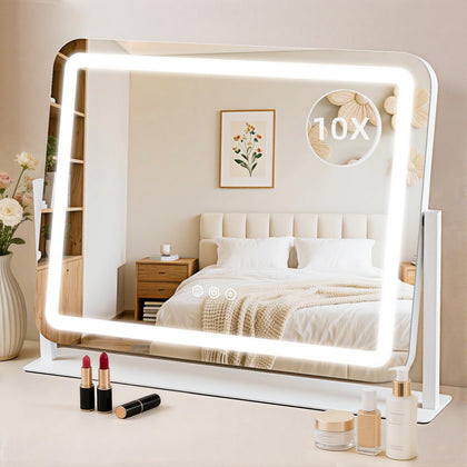 GioeDa Vanity Mirror front view with lights