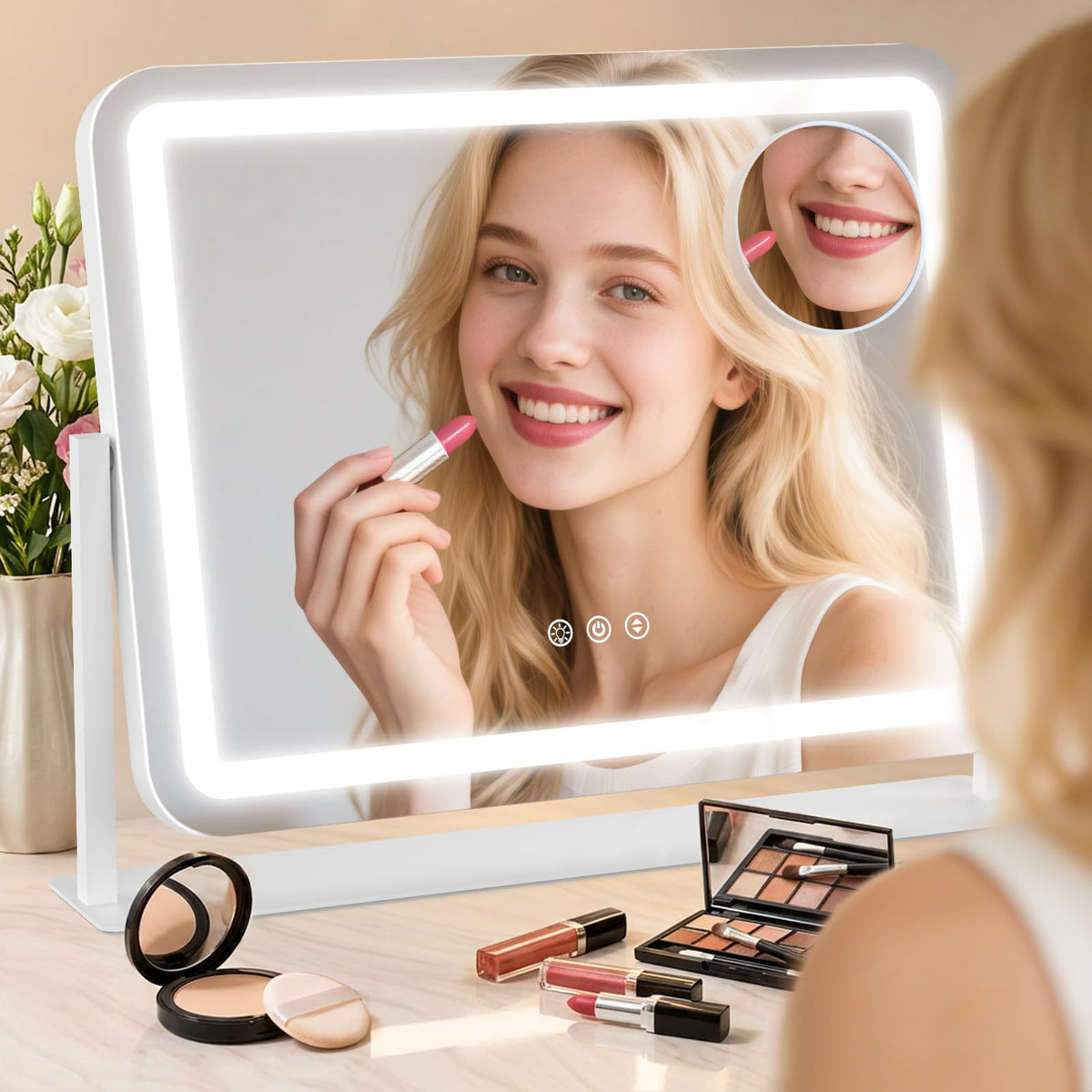 GioeDa Vanity Mirror installation process with tools
