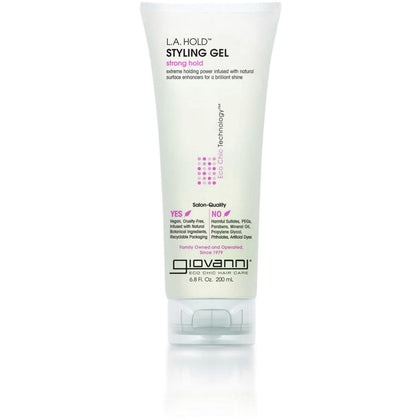 GIOVANNI LA Hold Natural Styling Gel 6.8 fl oz front view