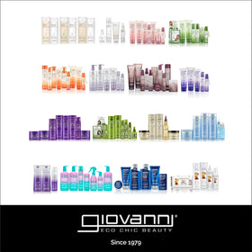 GIOVANNI Tea Tree Shampoo back view showing ingredients