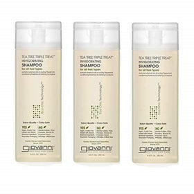 GIOVANNI Tea Tree Triple Shampoo 3 Pack front view