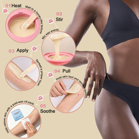 GIRLEARLE Digital Waxing Kit in practical packaging