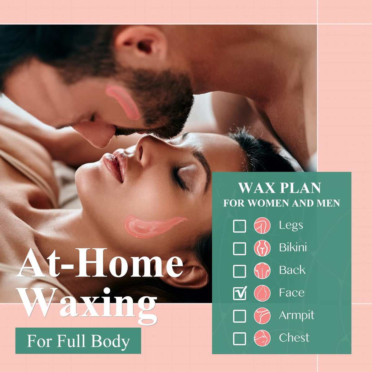 GIRLEARLE Rose Wax Beads application process