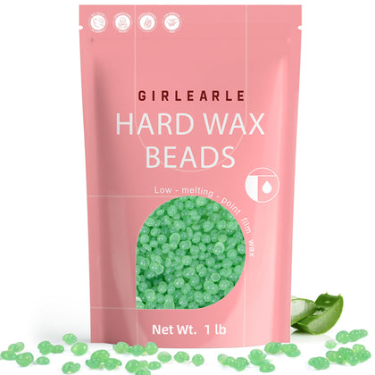 GIRLEARLE Wax Beads 1lb package front view