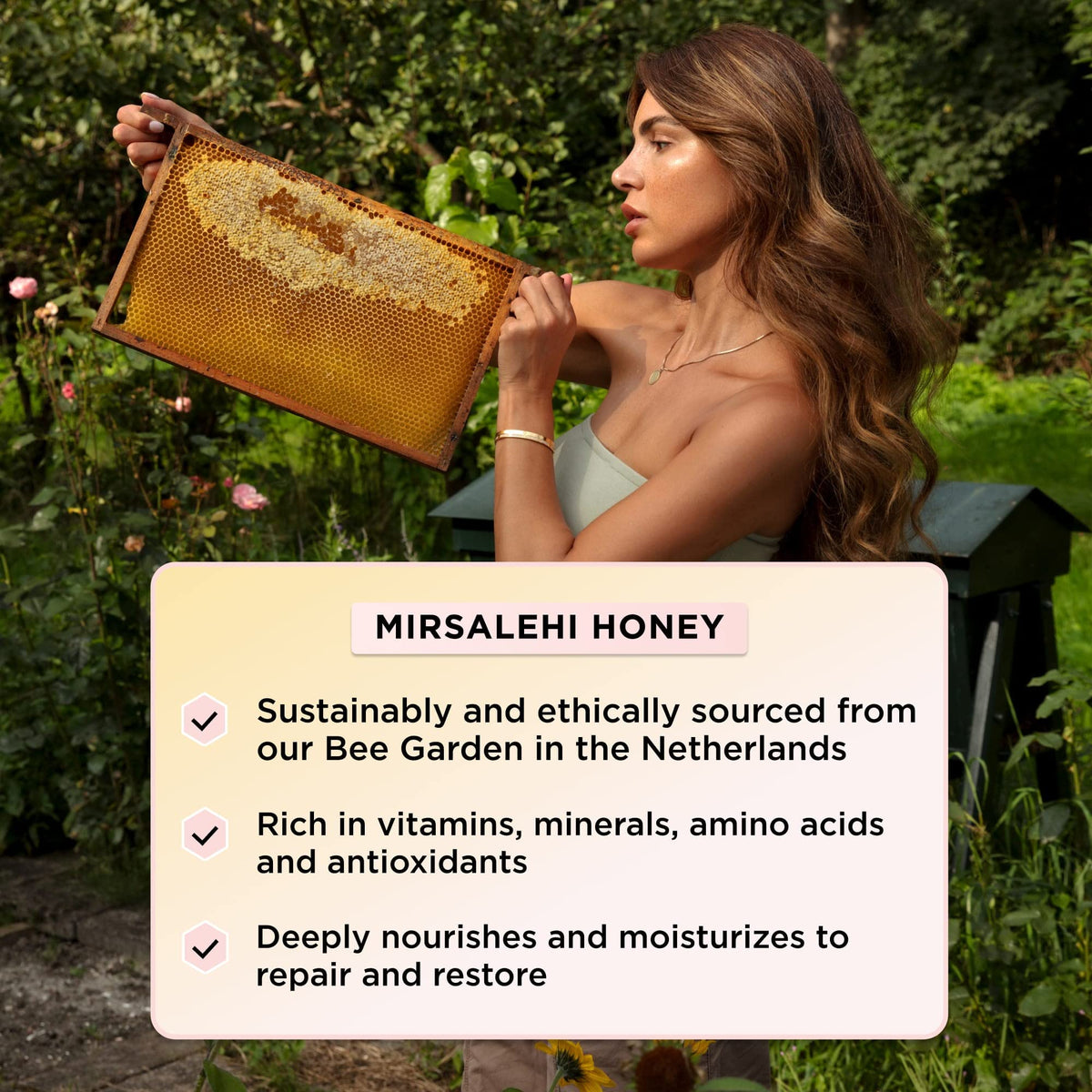 Gisou Honey Infused Hair Mask ingredients list