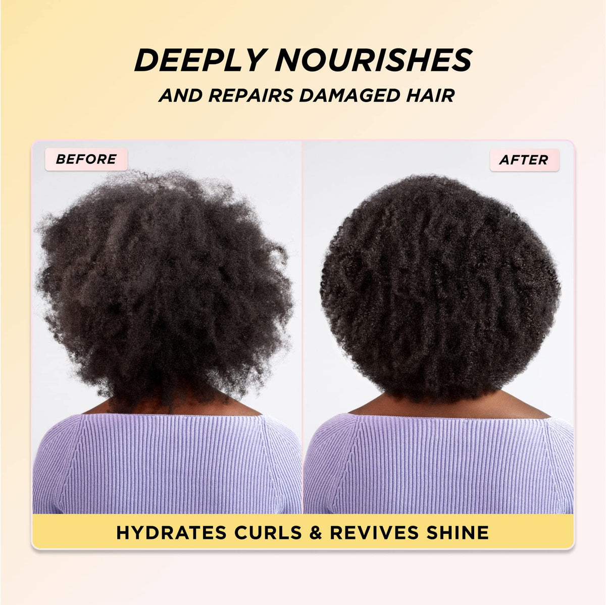 Gisou Honey Infused Hair Mask packaging side view