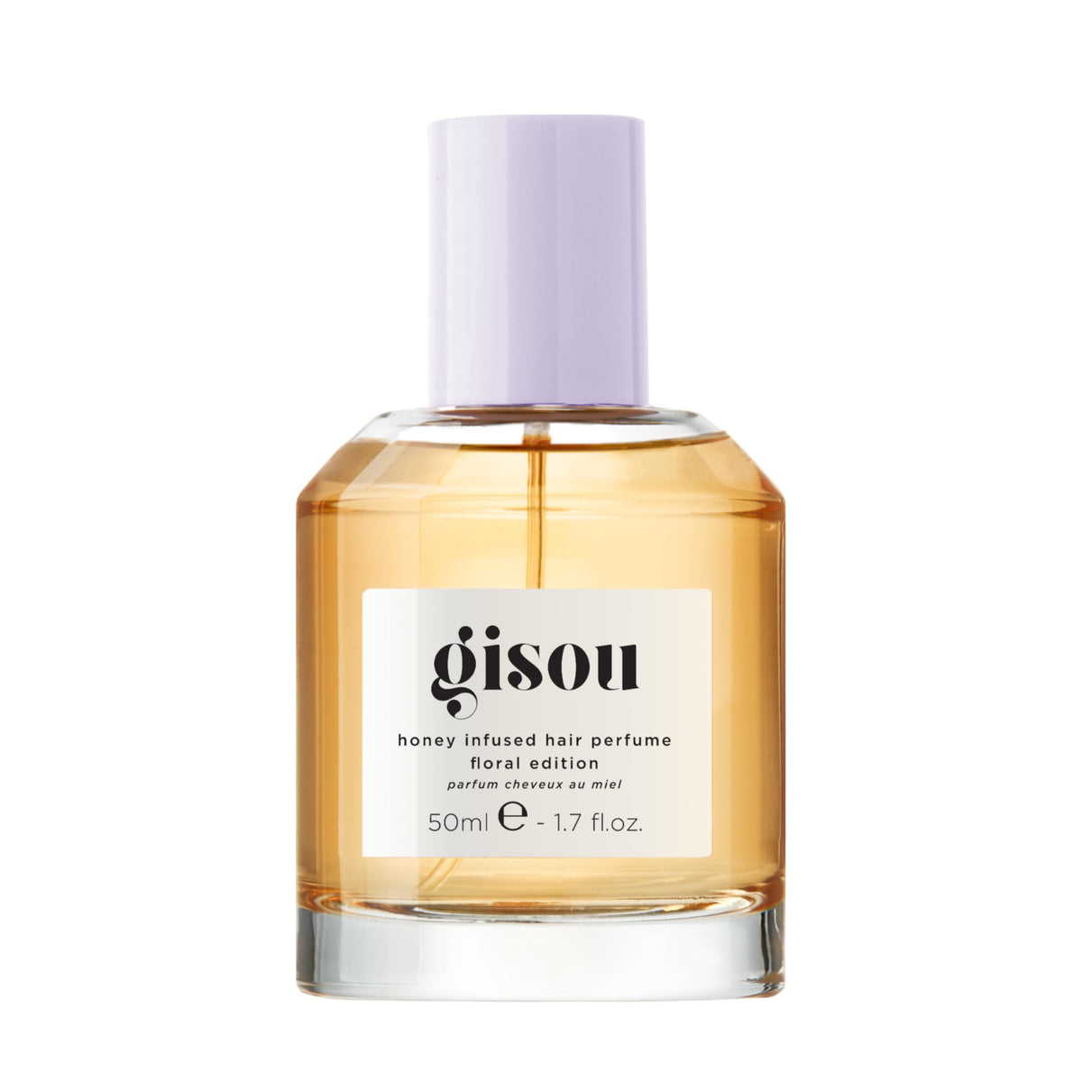 Gisou Honey Infused Hair Perfume Lavender Berry front view