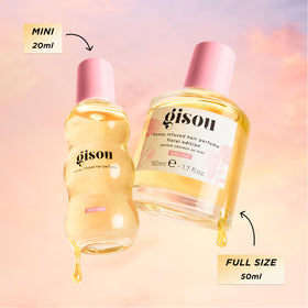 Gisou Honey Infused Hair Perfume Wild Rose lifestyle shot