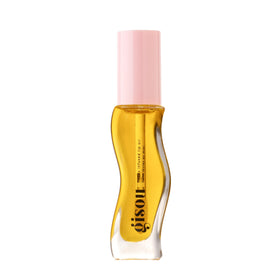 Gisou Honey Infused Lip Oil front view, Honey Gold shade