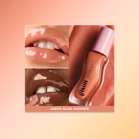Gisou Honey Infused Lip Oil Glazed Plum packaging