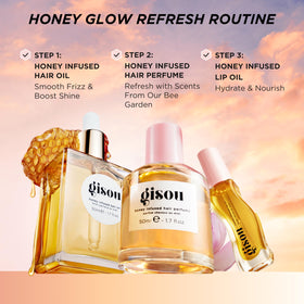 Gisou Honey Infused Lip Oil Watermelon Sugar lifestyle scene