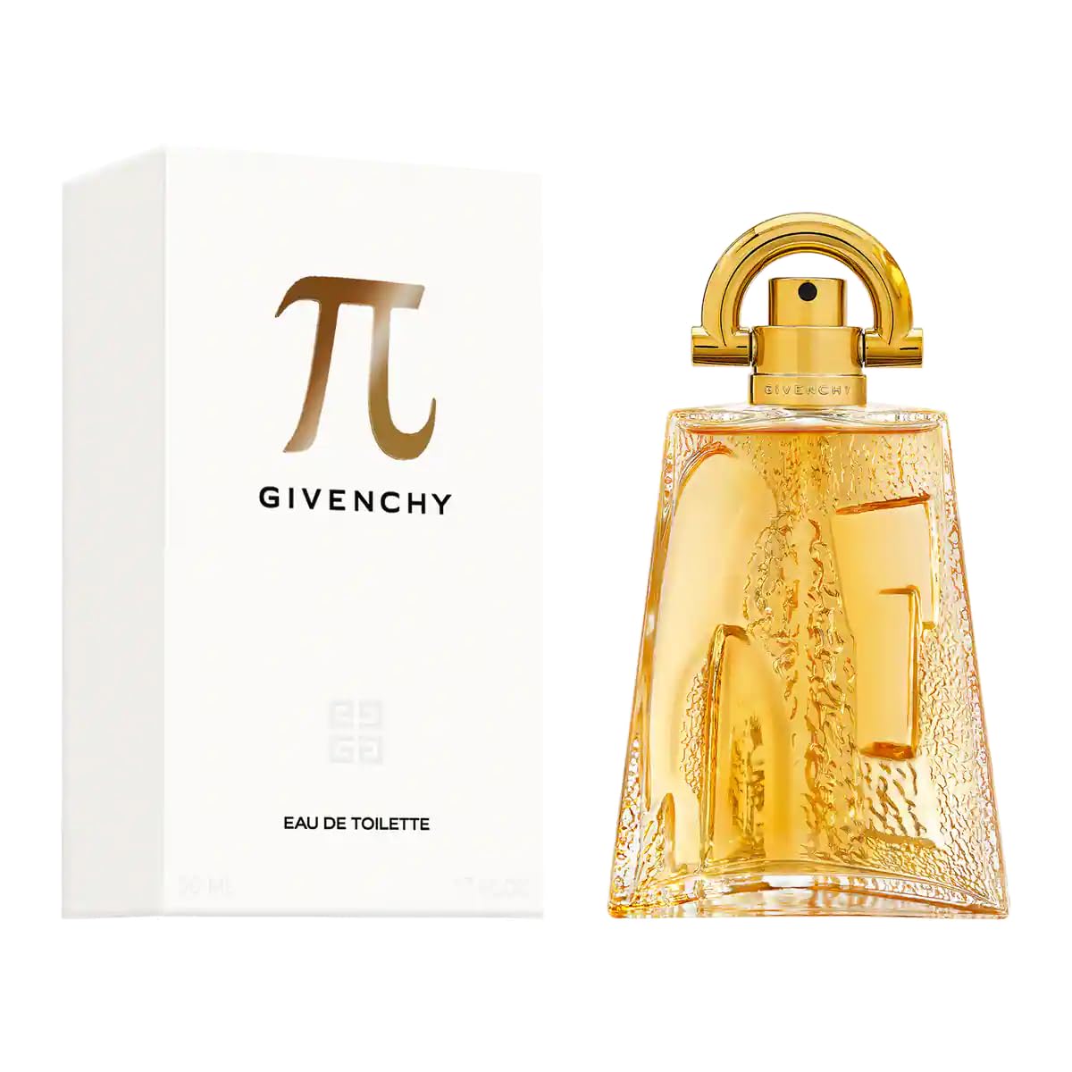 Givenchy PI Eau De Toilette Spray 3.3 oz bottle with modern design