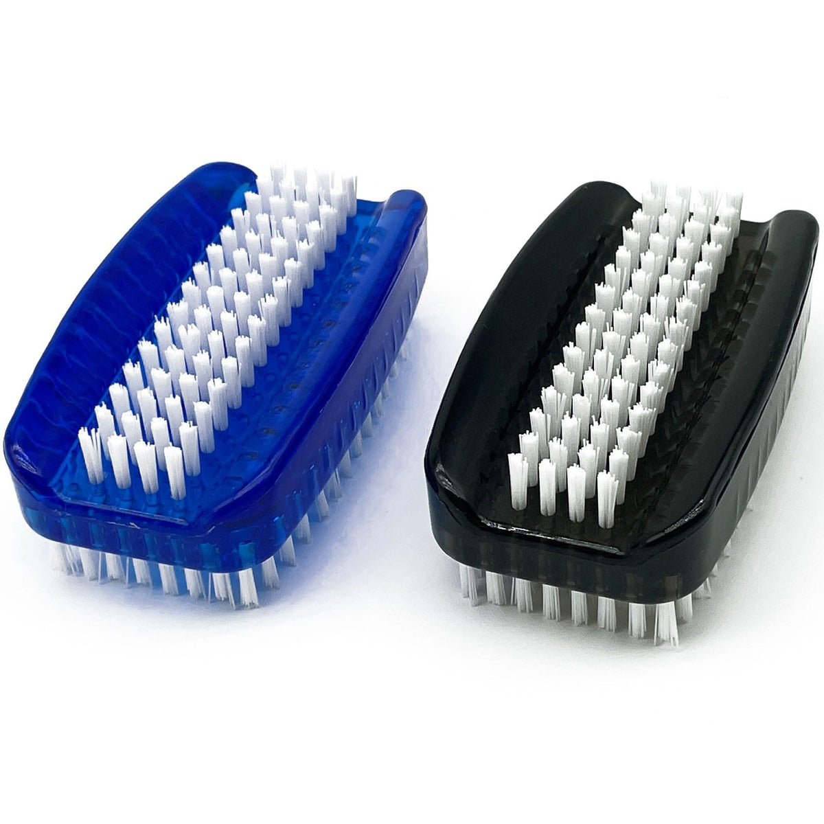 GKETN Nail Brush showing both sides with nylon bristles