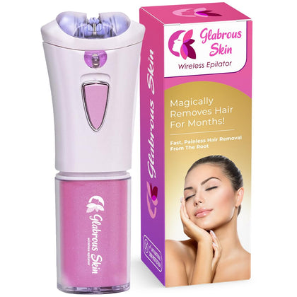 Glabrous Skin Epilator front view with sleek design