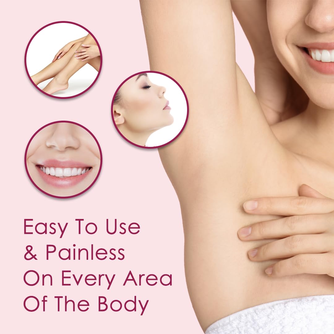 Glabrous Skin Epilator in use on a leg
