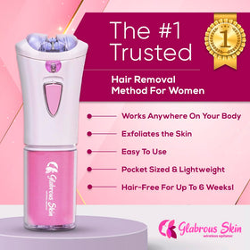 Glabrous Skin Epilator side view showcasing ergonomic handle