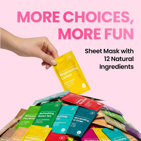 GLAM UP Korean Facial Sheet Mask variety selection