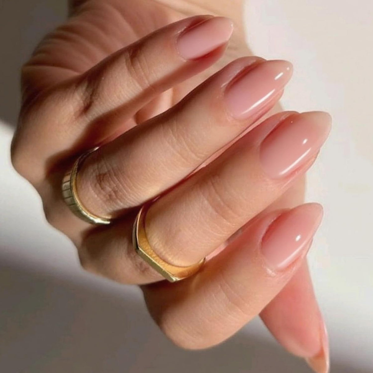 GLAMERMAID Nude Pink Press on Nails packaging