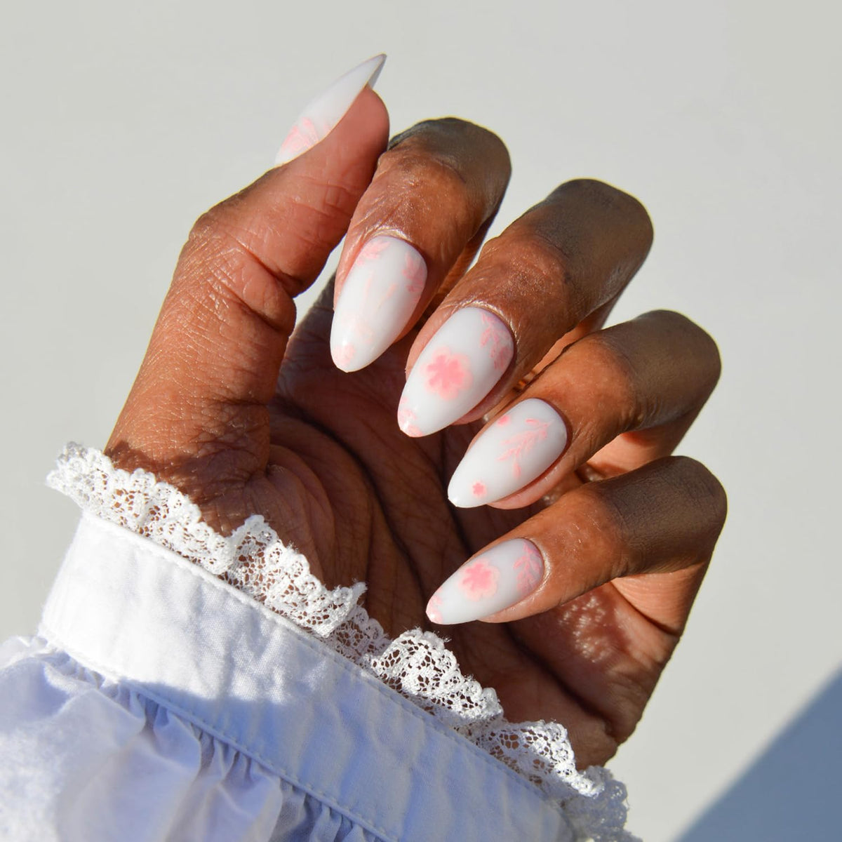 Glamnetic Fleur Amour Press On Nails kit packaging front view