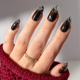 Glamnetic Harry Potter Dementor Press On Nails front view