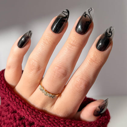 Glamnetic Harry Potter Dementor Press On Nails front view