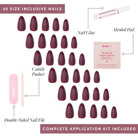 Glamnetic Press On Nails application process