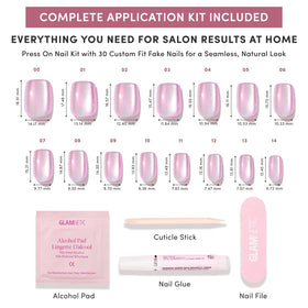 Glamnetic Press On Nails in a lifestyle setting