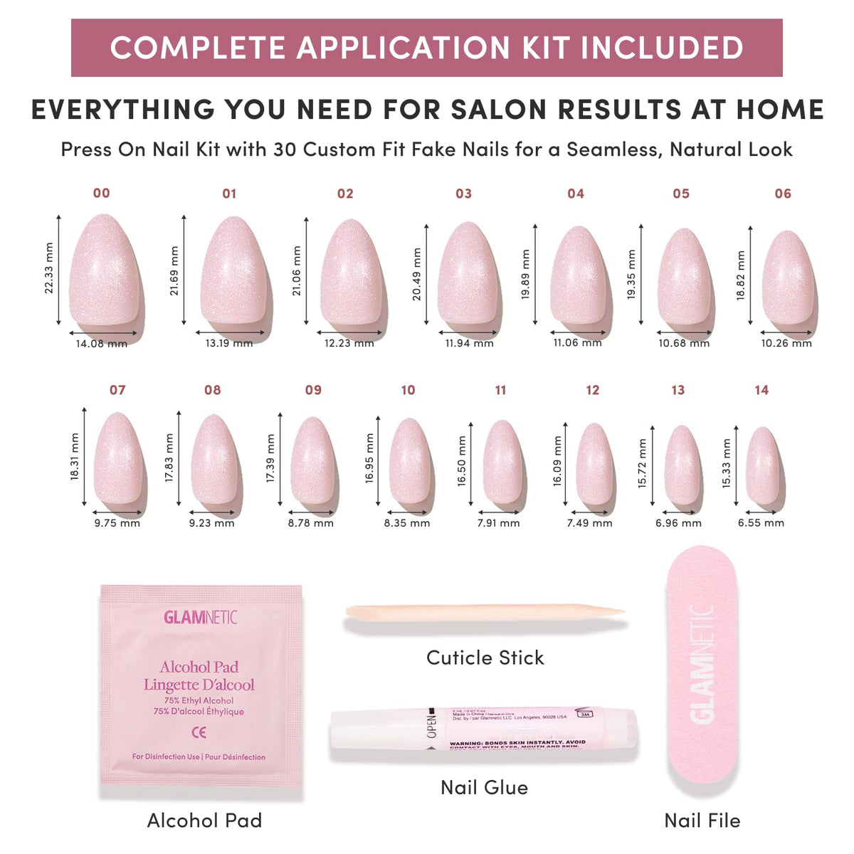 Glamnetic Press On Nails in a lifestyle setting