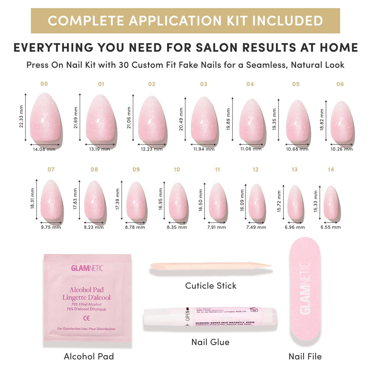 Glamnetic Press On Nails in packaging