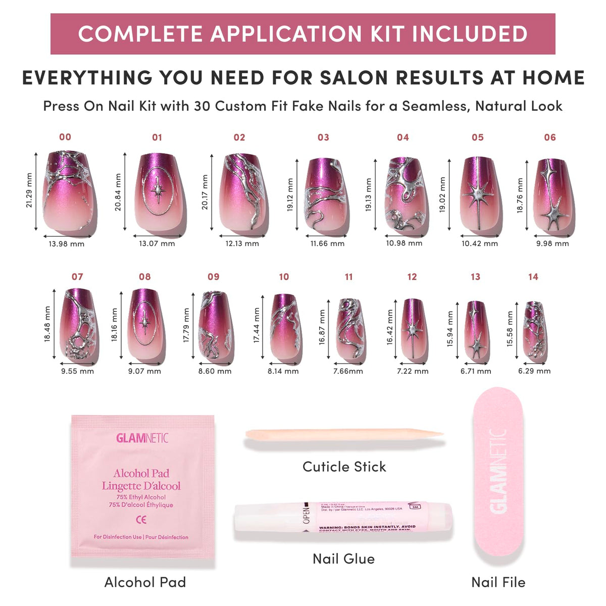 Glamnetic Press On Nails in packaging