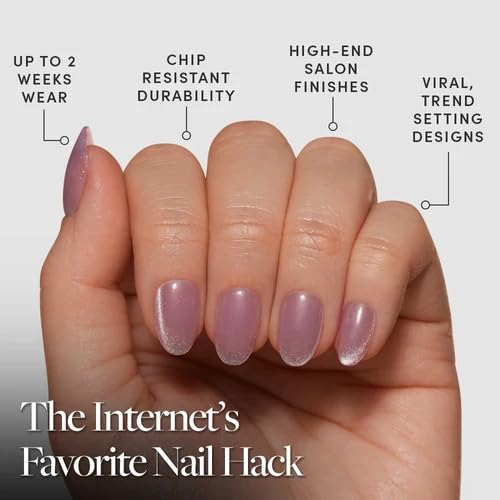 Glamnetic Press On Nails in storage box with accessories