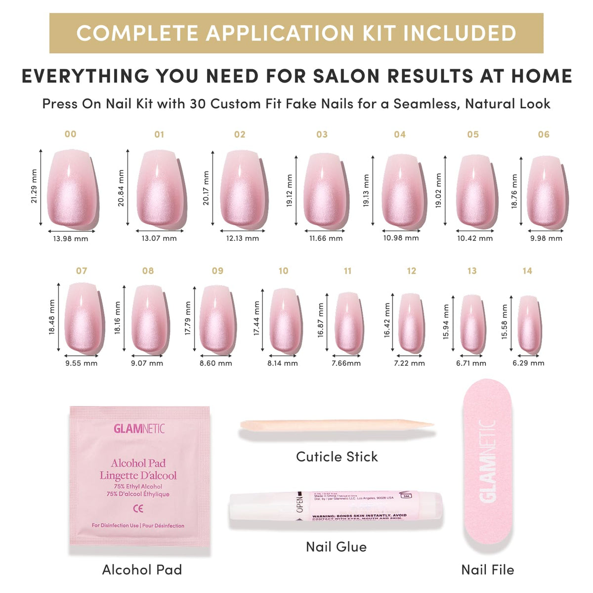 Glamnetic Press On Nails in use for a special event