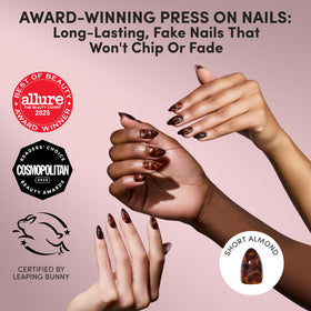 Glamnetic Press On Nails kit with glue and accessories