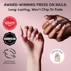 Glamnetic Press On Nails kit with glue and accessories