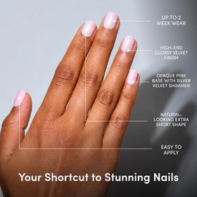 Glamnetic Press On Nails kit with included accessories