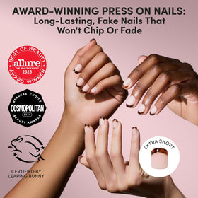 Glamnetic Press On Nails kit with nail glue and accessories