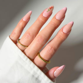 Glamnetic Press On Nails Medium Almond full kit front view