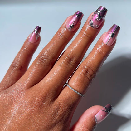 Glamnetic Press On Nails Medium Coffin 30 Pc Kit front view